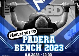 Padera bench 2023 - pozvánka