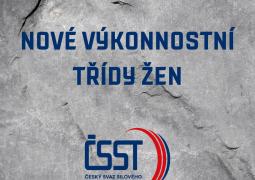 Nové výkonnostní třídy žen 2024