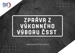 Zpráva z výkonného výboru - 4. 1. 2025