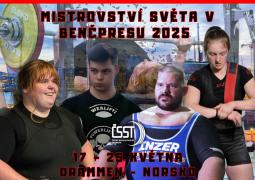 Mistrovství světa v benčpresu a klasickém benčpresu 2025 - pozvánka
