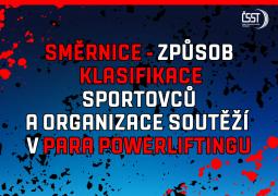Směrnice - para powerlifting