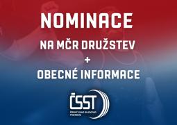 Soutěže družstev - metodické sdělení