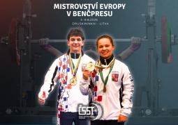 Mistrovství Evropy v benčpresu 2026 - výsledky