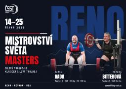 Mistrovství světa masters v silovém trojboji a klasickém silovém trojboji 2026 - pozvánka