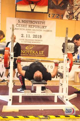 Mistrovství České republiky masters v klasickém silovém trojboji 2019 - fotogalerie