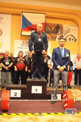 Mistrovství České republiky masters v klasickém silovém trojboji 2019 - fotogalerie