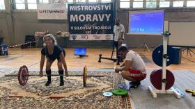 Mistrovství Moravy juniorů a dorostu v klasickém silovém trojboji 2020 - fotogalerie