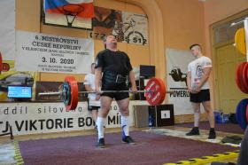Mistrovství České republiky masters v klasickém silovém trojboji 2020 - fotogalerie
