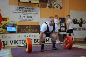 Mistrovství České republiky masters v klasickém silovém trojboji 2020 - fotogalerie