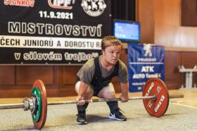 Mistrovství Čech juniorů a dorostu v klasickém silovém trojboji 2021 - fotogalerie