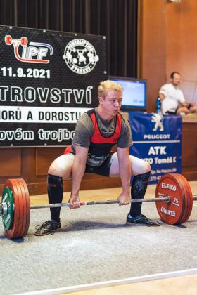 Mistrovství Čech juniorů a dorostu v klasickém silovém trojboji 2021 - fotogalerie