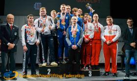 Mistrovství Evropy mužů, žen, juniorů a dorostu v silovém trojboji 2022 - hodnocení národů