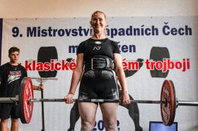 Mistrovství západních Čech mužů a žen v klasickém silovém trojboji 2022 - fotogalerie