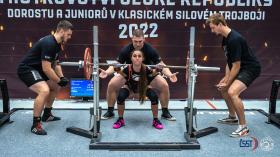 Mistrovství České republiky juniorů a dorostu v klasickém silovém trojboji 2022 - fotogalerie část 1 (juniorky)