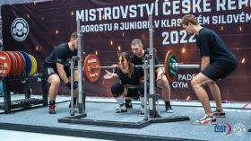 Mistrovství České republiky juniorů a dorostu v klasickém silovém trojboji 2022 - fotogalerie část 1 (juniorky)