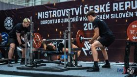 Mistrovství České republiky juniorů a dorostu v klasickém silovém trojboji 2022 - fotogalerie část 1 (juniorky)