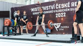 Mistrovství České republiky juniorů a dorostu v klasickém silovém trojboji 2022 - fotogalerie část 1 (juniorky)