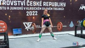 Mistrovství České republiky juniorů a dorostu v klasickém silovém trojboji 2022 - fotogalerie část 1 (juniorky)