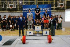 Mistrovství jižní Moravy juniorů a mladších juniorů v klasickém silovém trojboji 2023 - fotogalerie