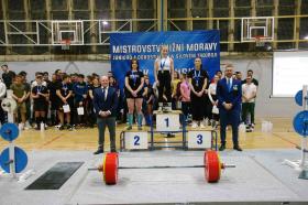 Mistrovství jižní Moravy juniorů a mladších juniorů v klasickém silovém trojboji 2023 - fotogalerie
