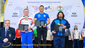 Mistrovství Evropy masters v klasickém silovém trojboji 2023 - fotogalerie, výsledky