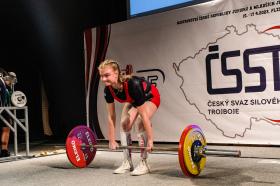 Mistrovství České republiky mladších juniorek v klasickém silovém trojboji 2023 - fotogalerie