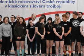 Akademické mistrovství České republiky v klasickém silovém trojboji 2023 - fotogalerie + motivační video