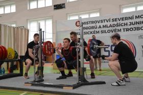 Mistrovství severní Moravy juniorů a mladších juniorů v klasickém silovém trojboji 2024 - fotogalerie