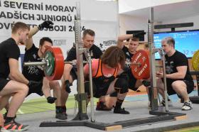 Mistrovství severní Moravy juniorů a mladších juniorů v klasickém silovém trojboji 2024 - fotogalerie