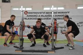 Mistrovství severní Moravy juniorů a mladších juniorů v klasickém silovém trojboji 2024 - fotogalerie