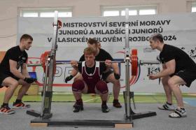 Mistrovství severní Moravy juniorů a mladších juniorů v klasickém silovém trojboji 2024 - fotogalerie