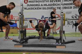 Mistrovství severní Moravy juniorů a mladších juniorů v klasickém silovém trojboji 2024 - fotogalerie