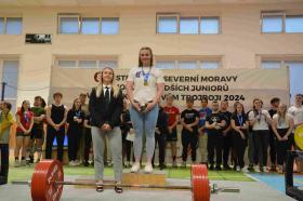 Mistrovství severní Moravy juniorů a mladších juniorů v klasickém silovém trojboji 2024 - fotogalerie