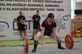 Mistrovství České republiky v klasickém mrtvém tahu 2024 - fotogalerie