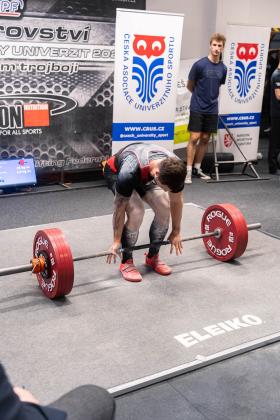 Akademické mistrovství České republiky v klasickém silovém trojboji 2024 - fotogalerie