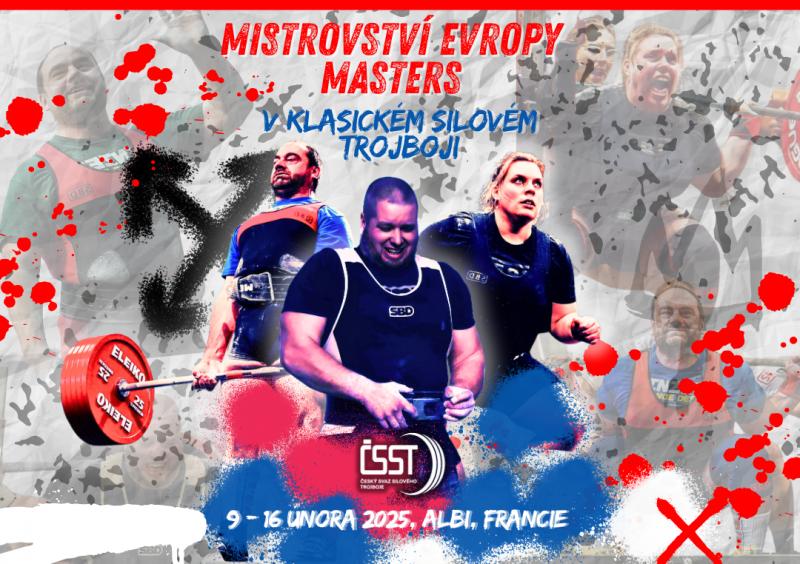 Mistrovství Evropy masters v klasickém silovém trojboji 2025 - pozvánka