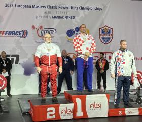 Mistrovství Evropy masters v klasickém silovém trojboji 2025 - výsledky, fotogalerie