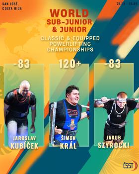 Mistrovství světa juniorů a mladších juniorů  v silovém trojboji a klasickém silovém trojboji 2025 - pozvánka