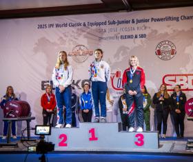 Mistrovství světa juniorů a mladších juniorů v silovém trojboji a klasickém silovém trojboji 2025 - výsledky, fotogalerie, videa