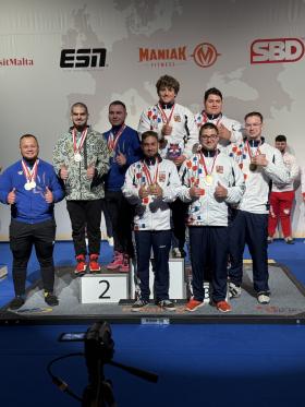 Mistrovství Evropy v benčpresu (EQ) a klasickém benčpresu (RAW) 2025 - výsledky