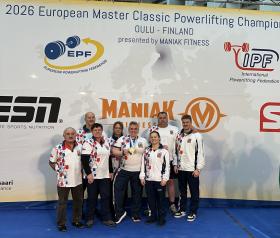 Mistrovství Evropy masters v klasickém silovém trojboji 2026 - výsledky