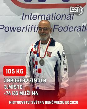 Mistrovství světa v benčpresu a klasickém benčpresu 2026 - výsledky, fotogalerie