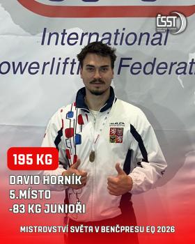 Mistrovství světa v benčpresu a klasickém benčpresu 2026 - výsledky, fotogalerie