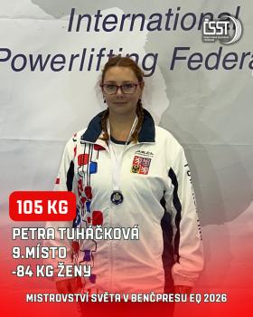 Mistrovství světa v benčpresu a klasickém benčpresu 2026 - výsledky, fotogalerie