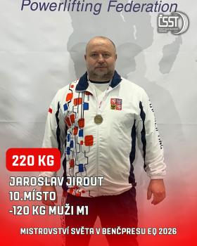 Mistrovství světa v benčpresu a klasickém benčpresu 2026 - výsledky, fotogalerie