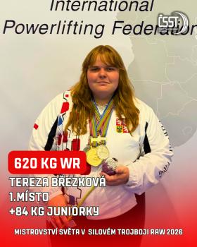Mistrovství světa juniorů a mladších juniorů v silovém trojboji 2026 - výsledky
